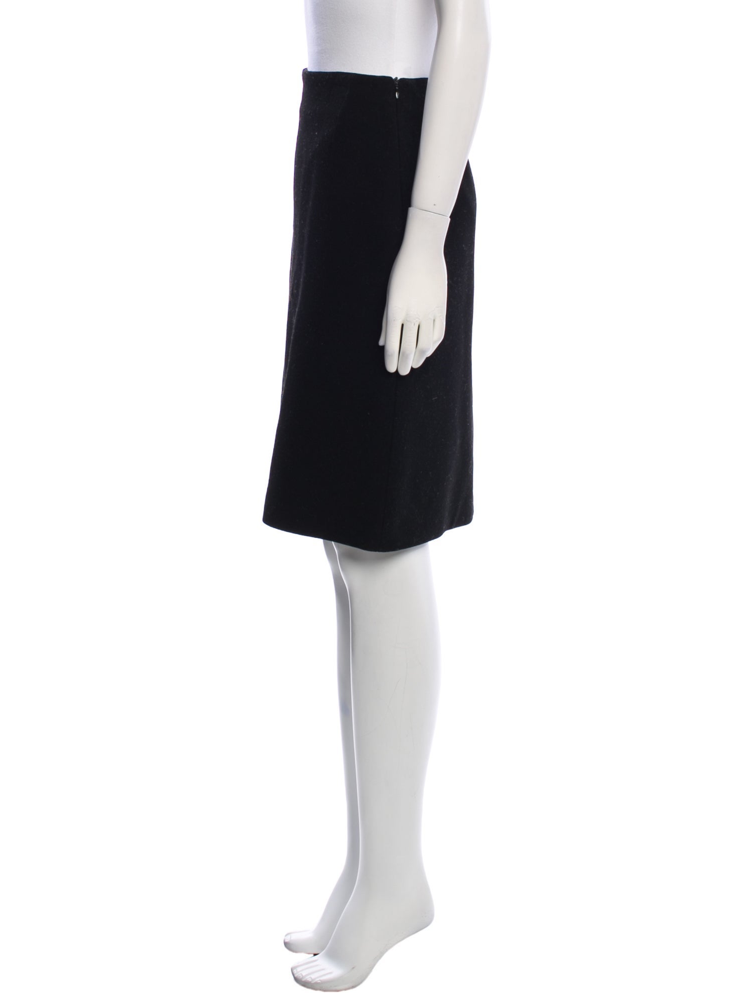 Max Mara Wool Knee-Length Skirt