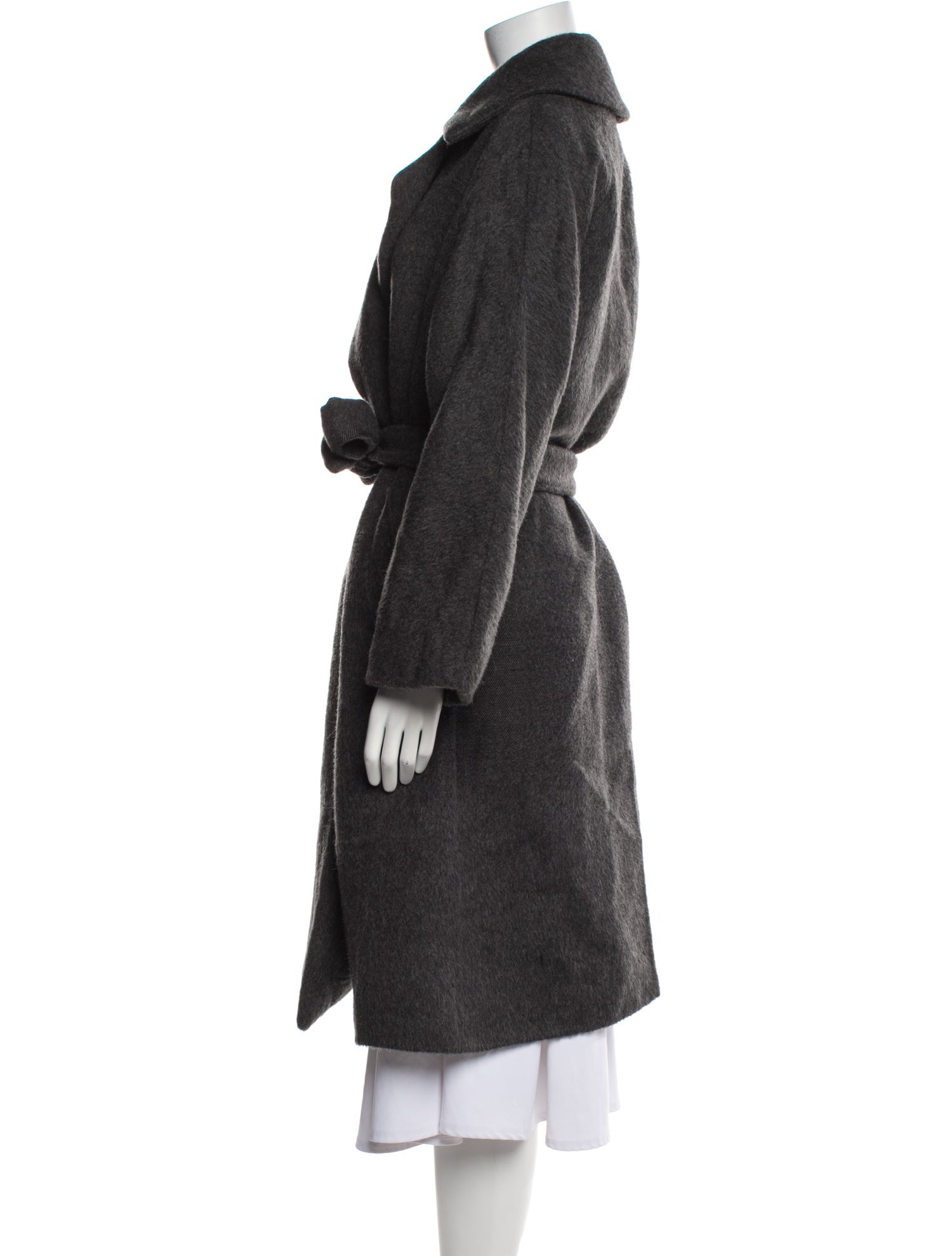 Max Mara Virgin Wool Trench Coat