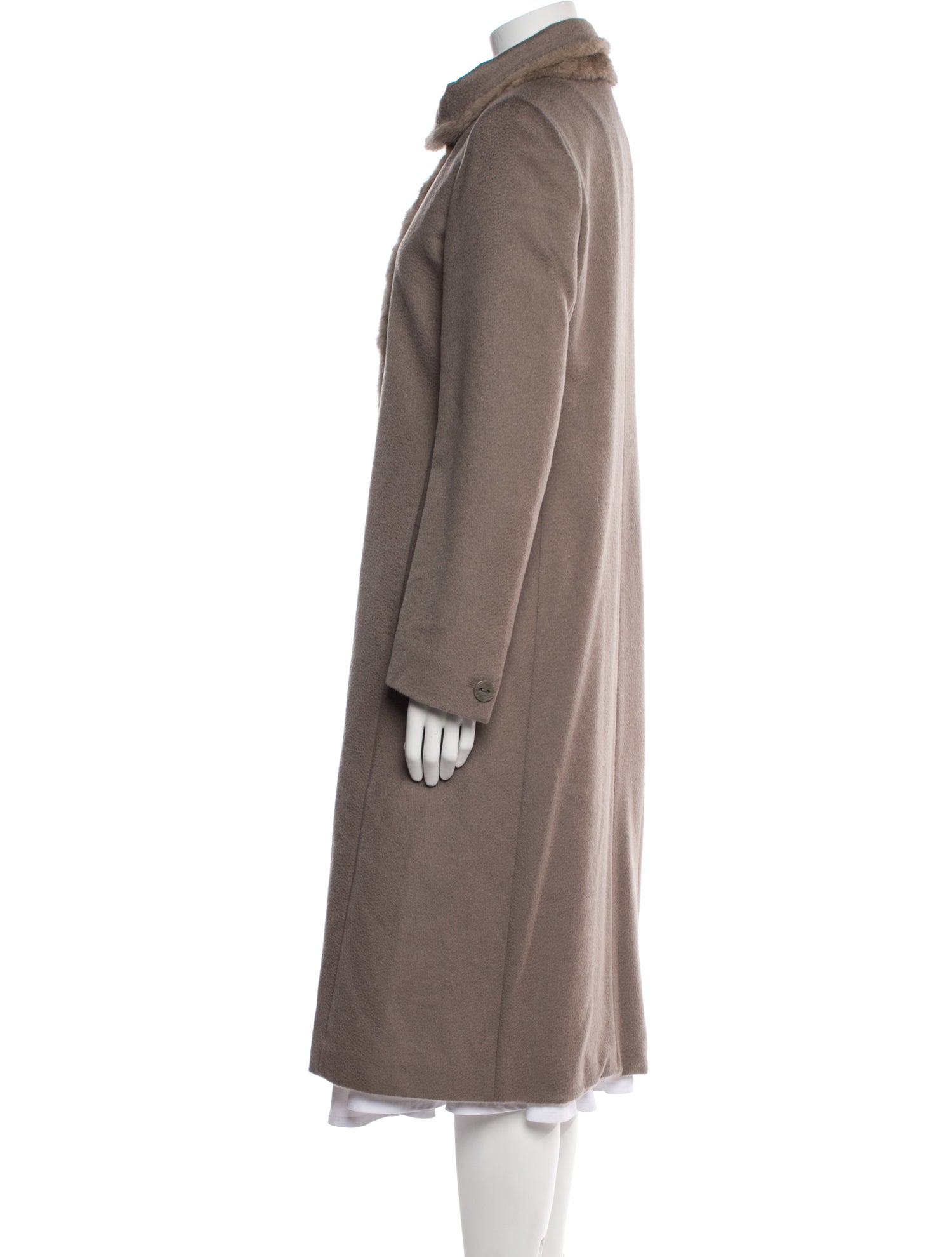 Max Mara Alpaca Fur Coat