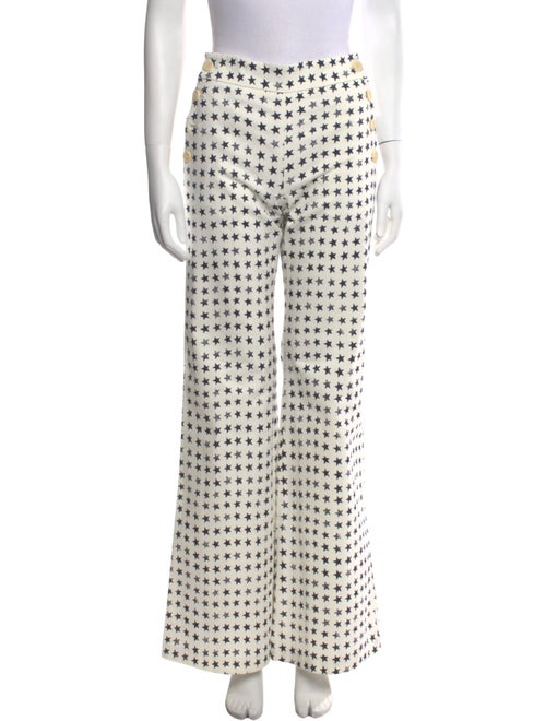 Max Mara Printed Wide Leg Pants