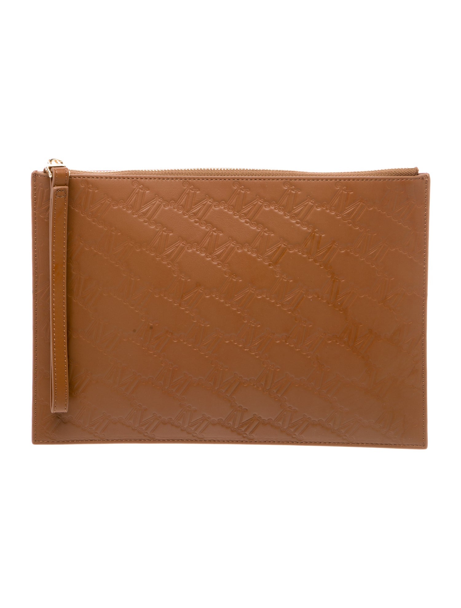 Max Mara Leather Clutch