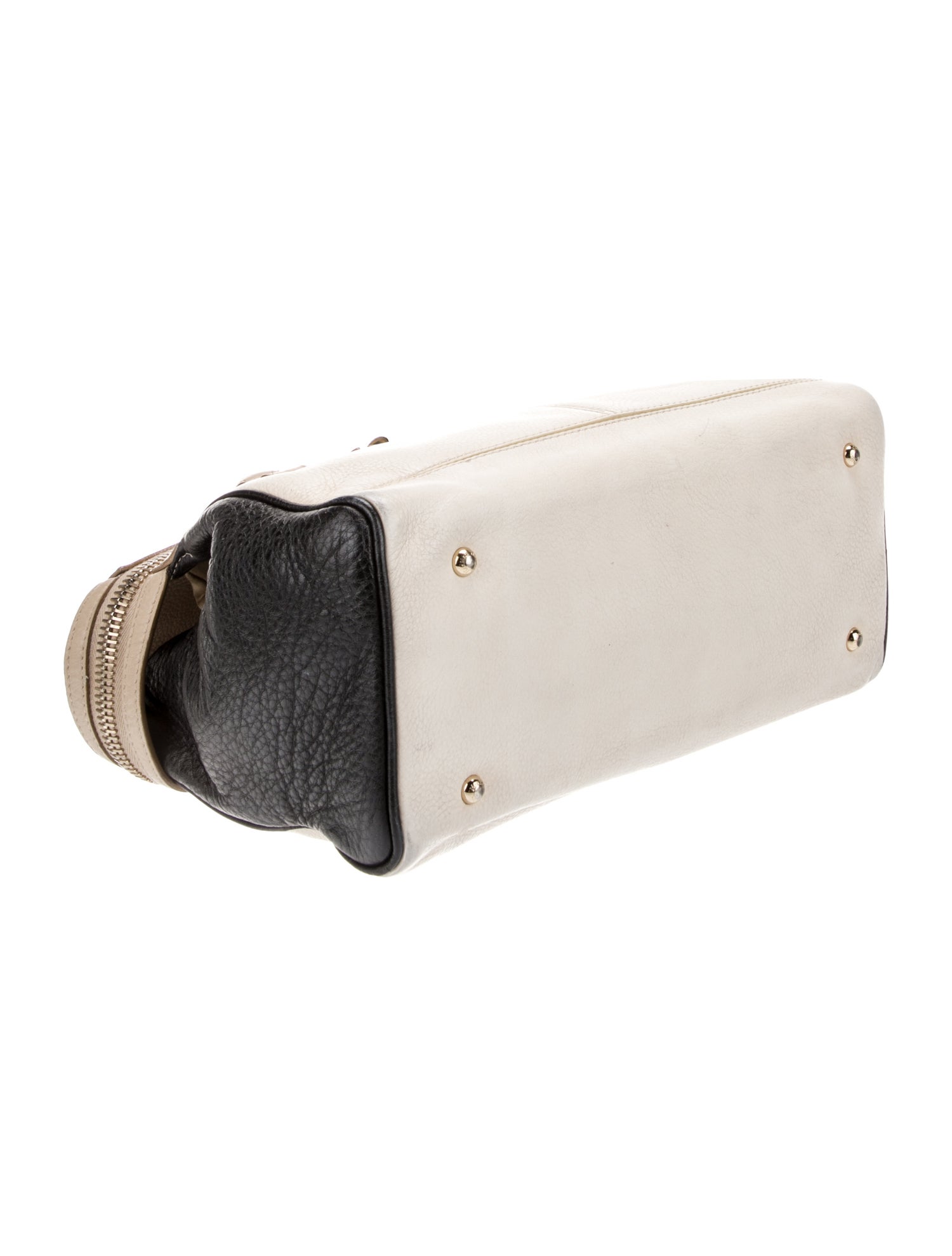 Max Mara Leather Top Handle Bag