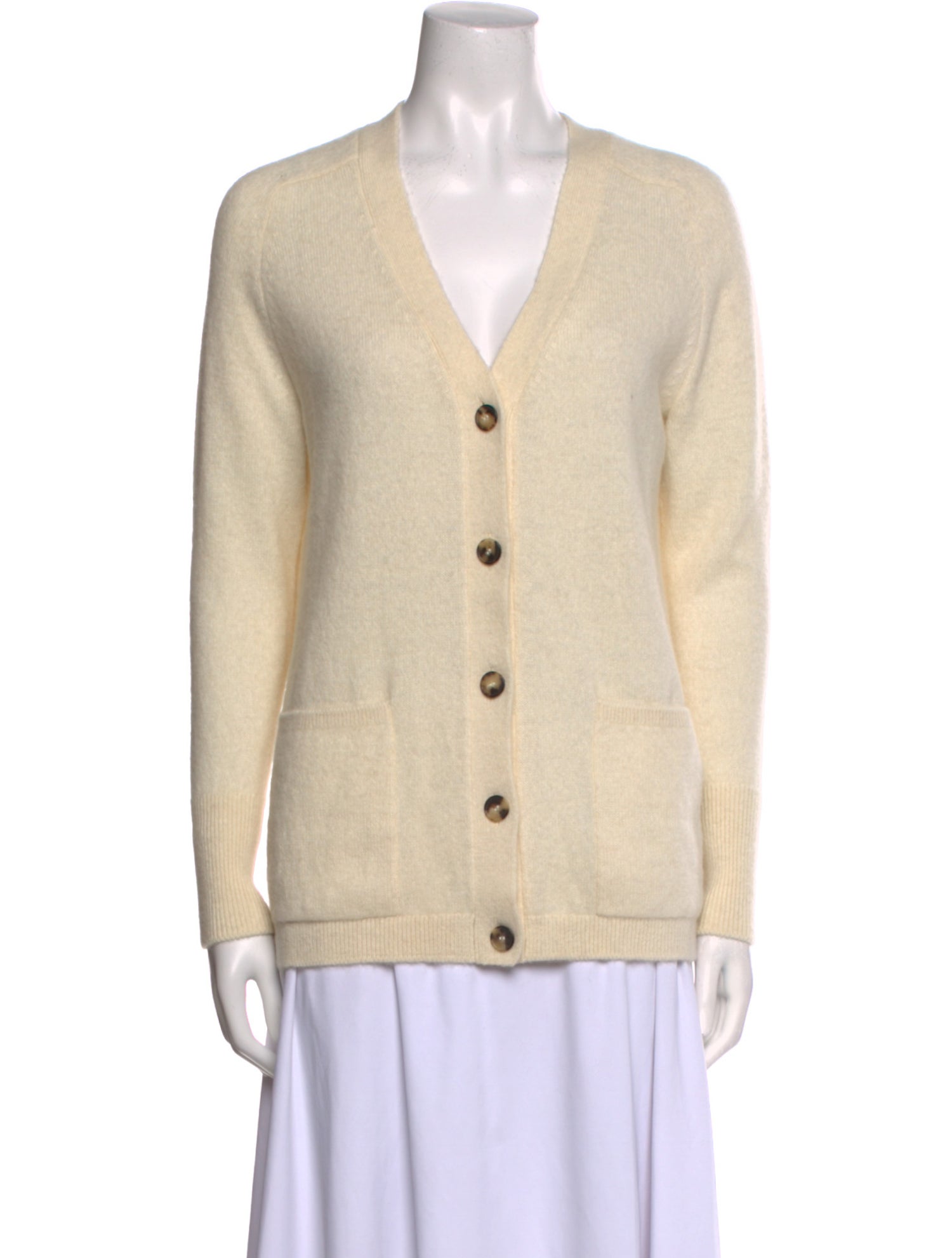 Max Mara Alpaca V-Neck Sweater w/ Tags
