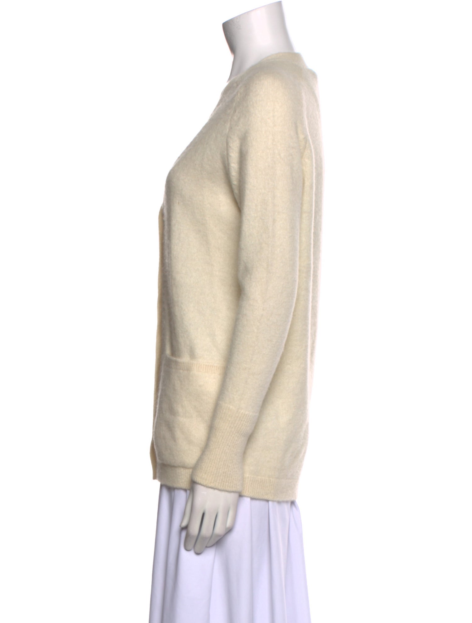 Max Mara Alpaca V-Neck Sweater w/ Tags