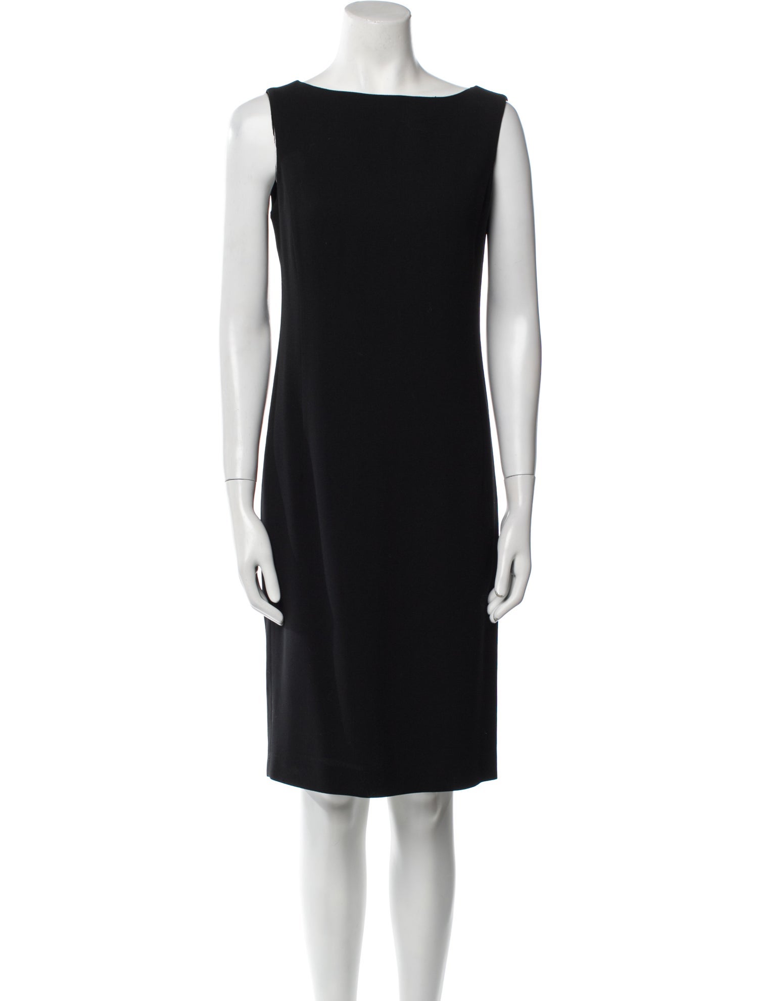 Max Mara Virgin Wool Knee-Length Dress