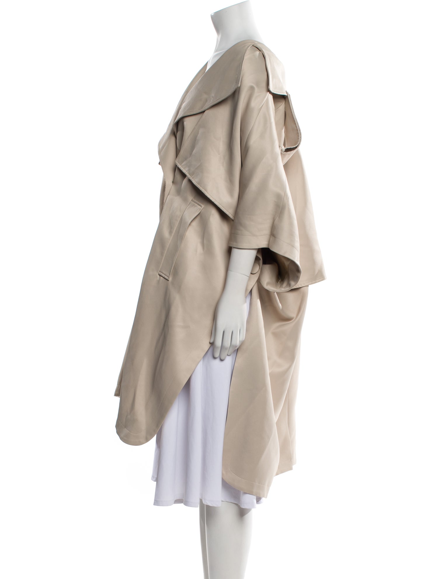 Max Mara Virgin Wool Trench Coat