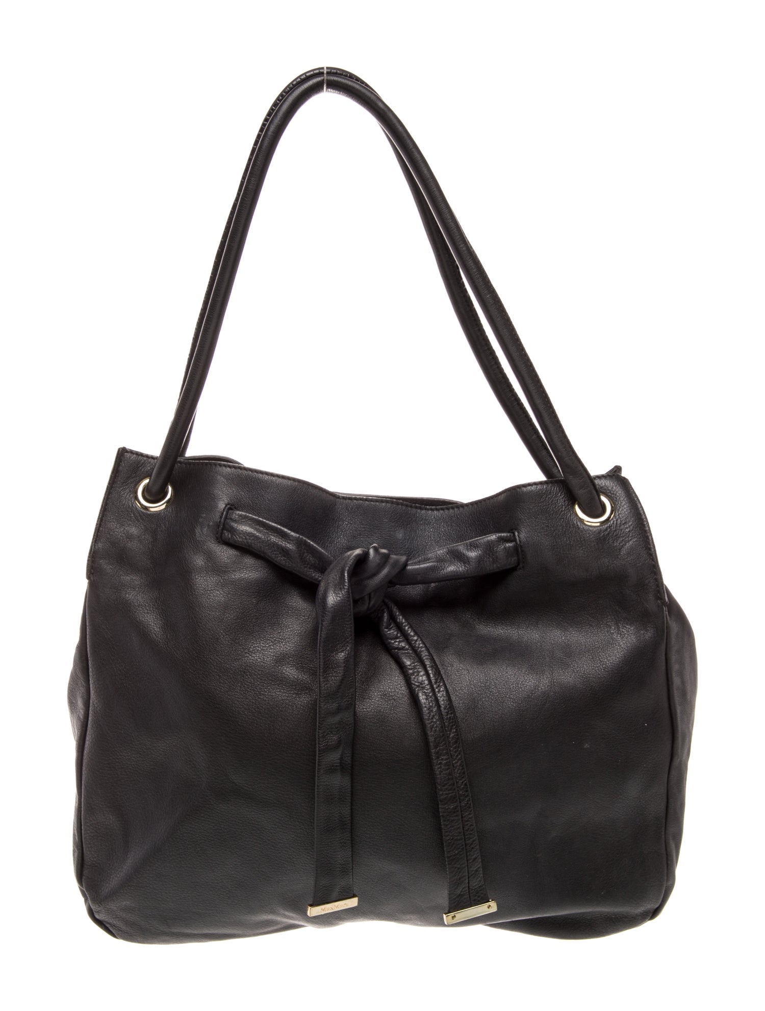 Max Mara Leather Bucket Bag