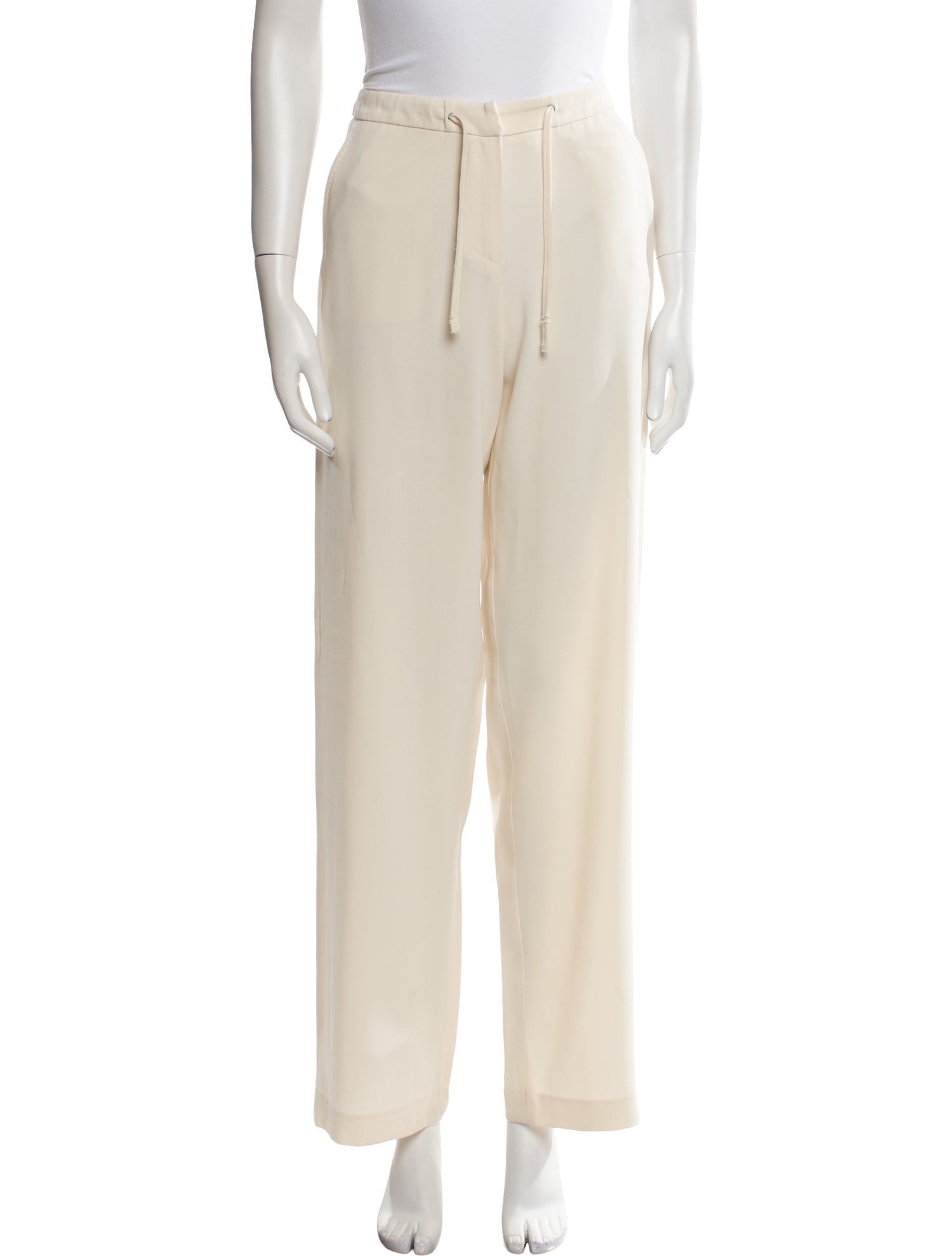 Max Mara Virgin Wool Wide Leg Pants