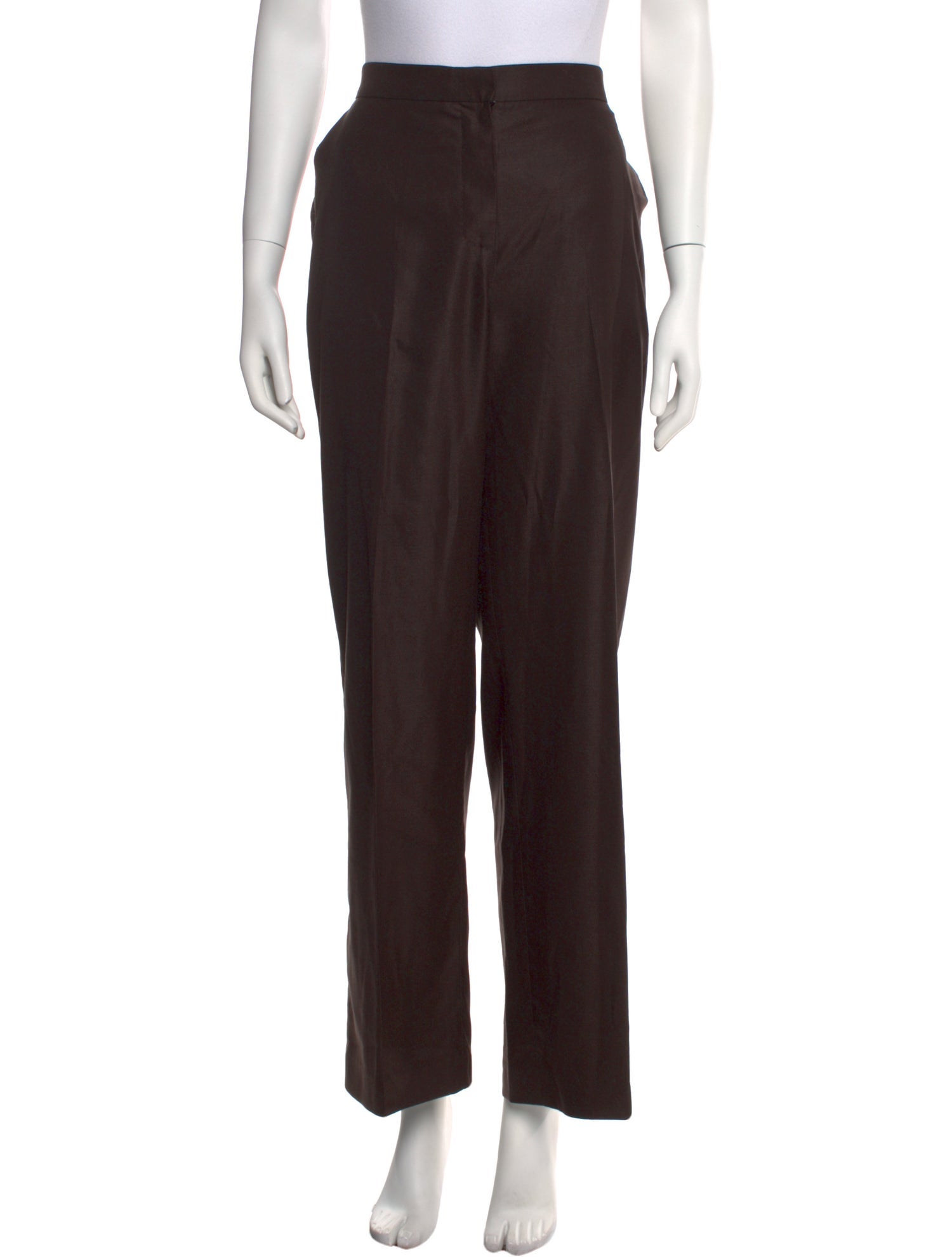 Max Mara Virgin Wool Wide Leg Pants