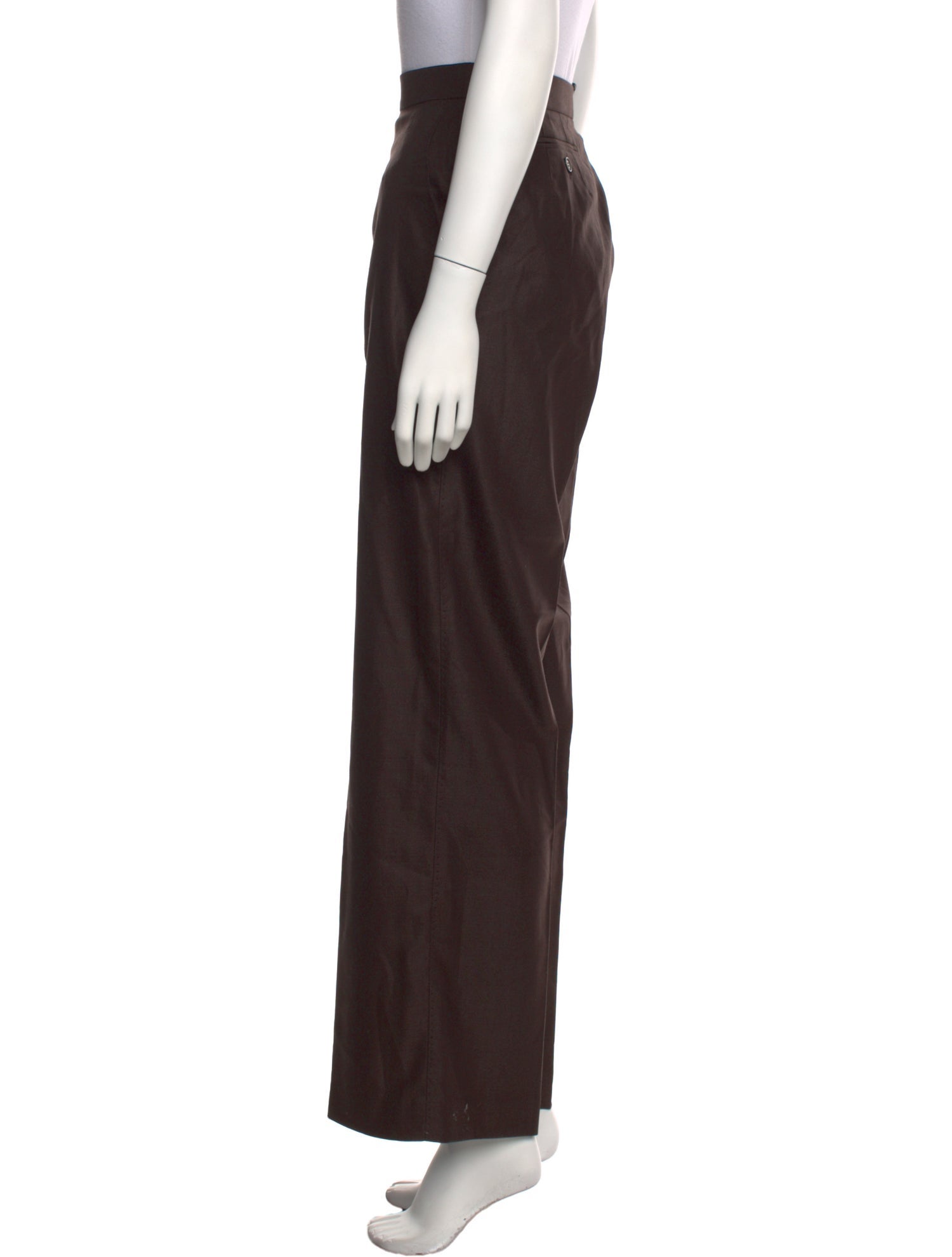 Max Mara Virgin Wool Wide Leg Pants
