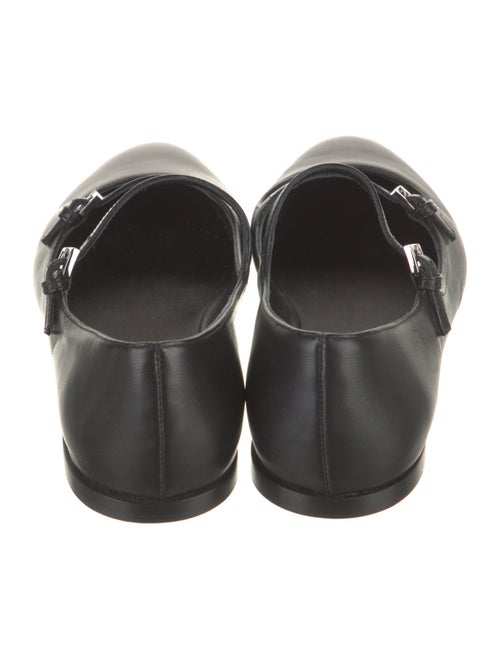 Max Mara Leather Mary Jane Flats