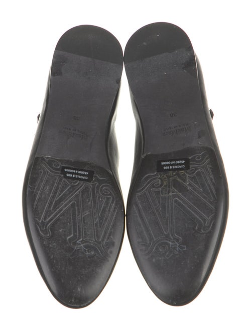 Max Mara Leather Mary Jane Flats