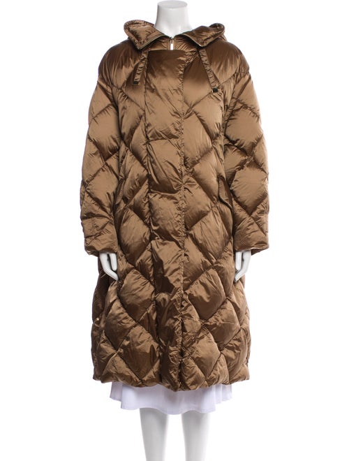 Max Mara Printed Down Coat