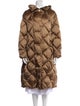 Max Mara Printed Down Coat