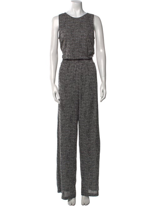 Max Mara Printed Scoop Neck Jumpsuit