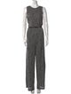 Max Mara Printed Scoop Neck Jumpsuit
