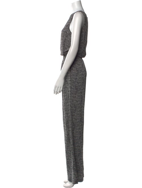 Max Mara Printed Scoop Neck Jumpsuit