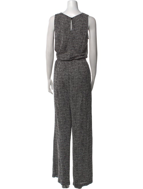 Max Mara Printed Scoop Neck Jumpsuit