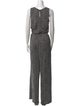 Max Mara Printed Scoop Neck Jumpsuit