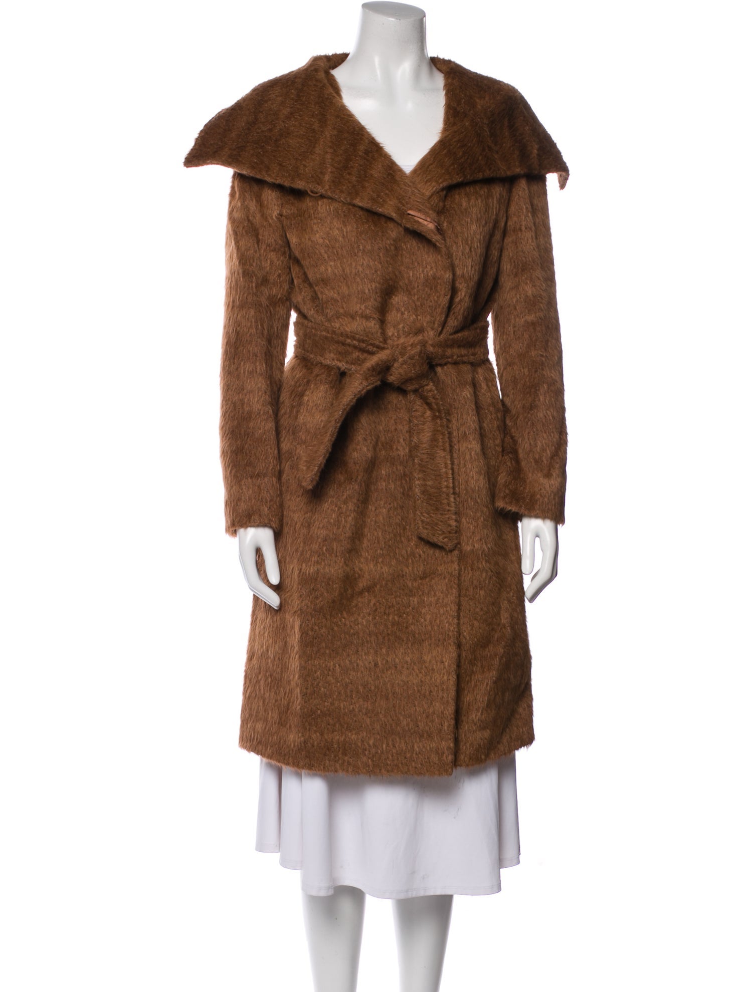 Max Mara Alpaca Trench Coat