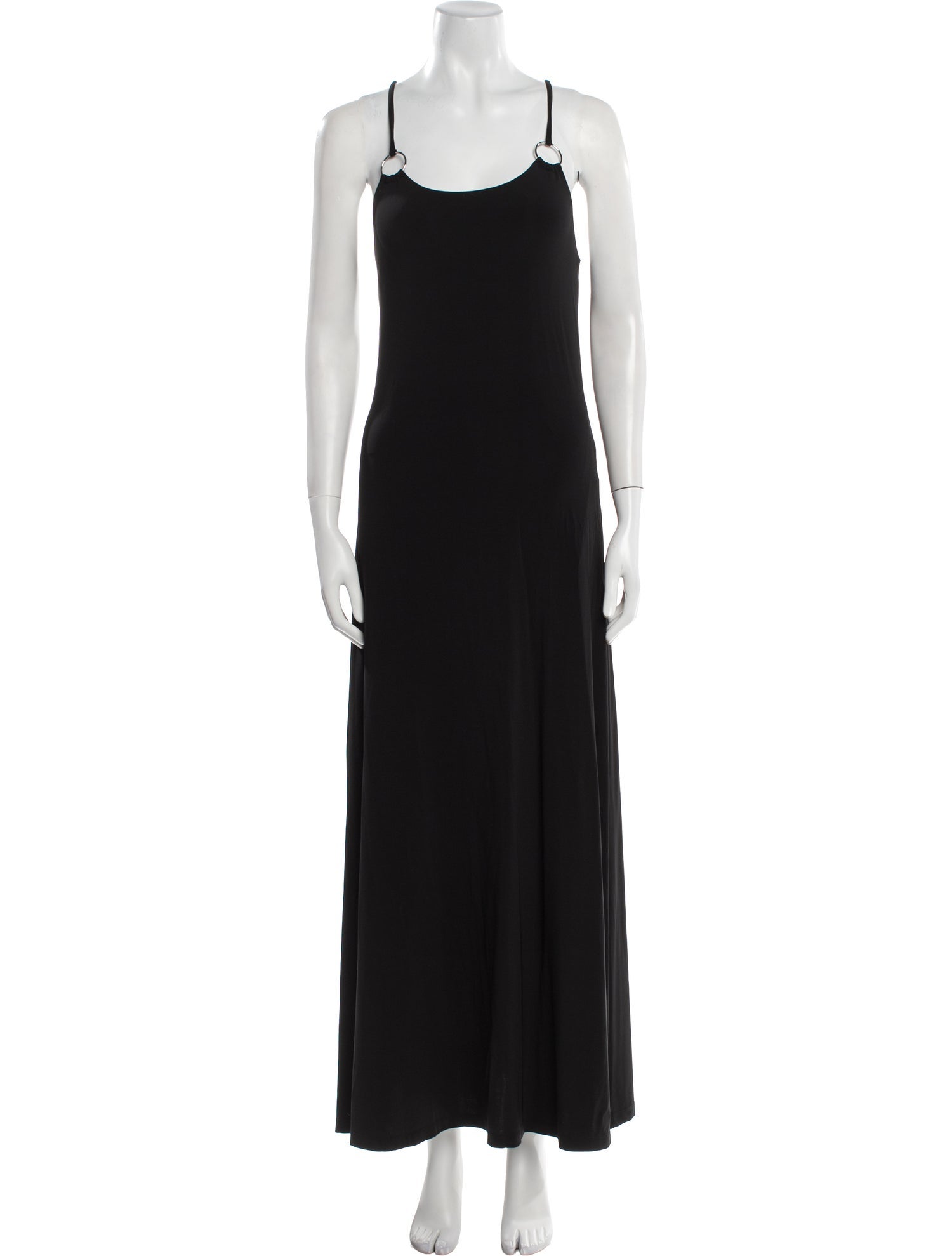 Max Mara Scoop Neck Long Dress