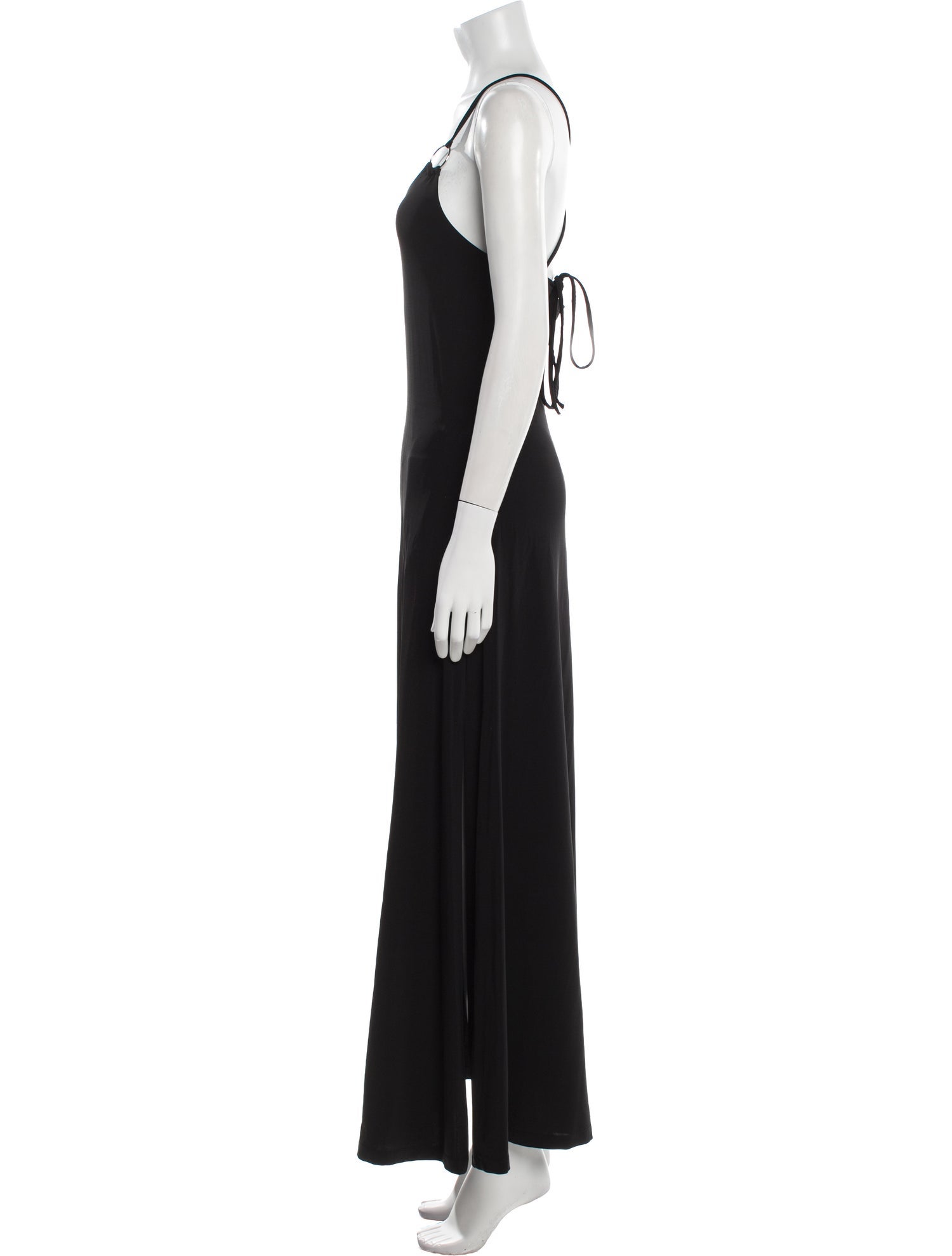Max Mara Scoop Neck Long Dress