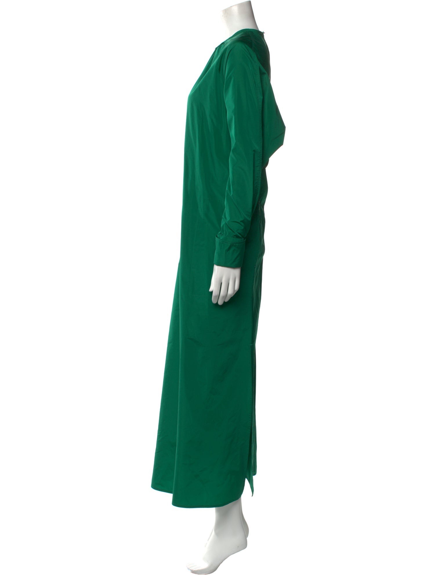 Max Mara Crew Neck Long Dress