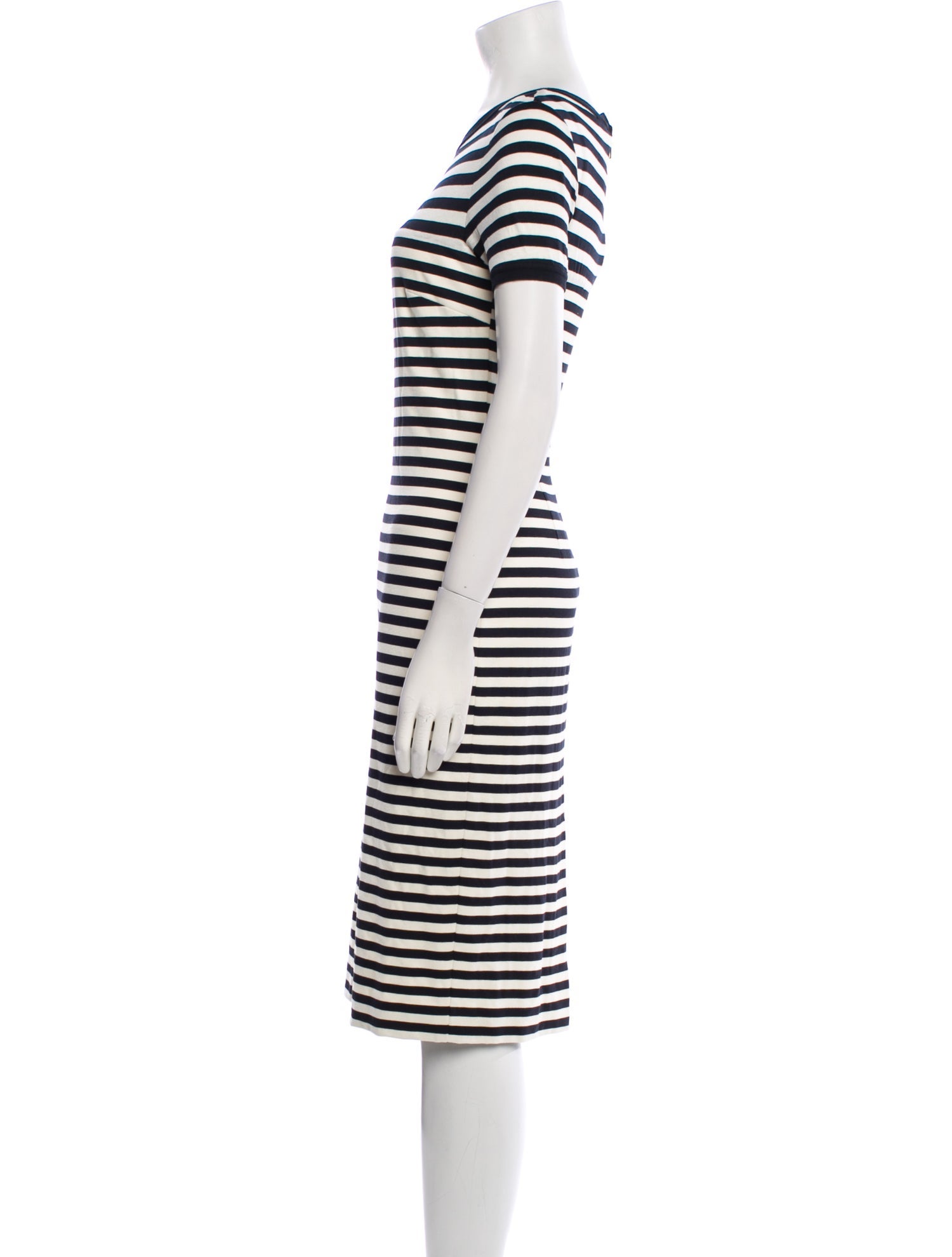 Max Mara Striped Knee-Length Dress w/ Tags