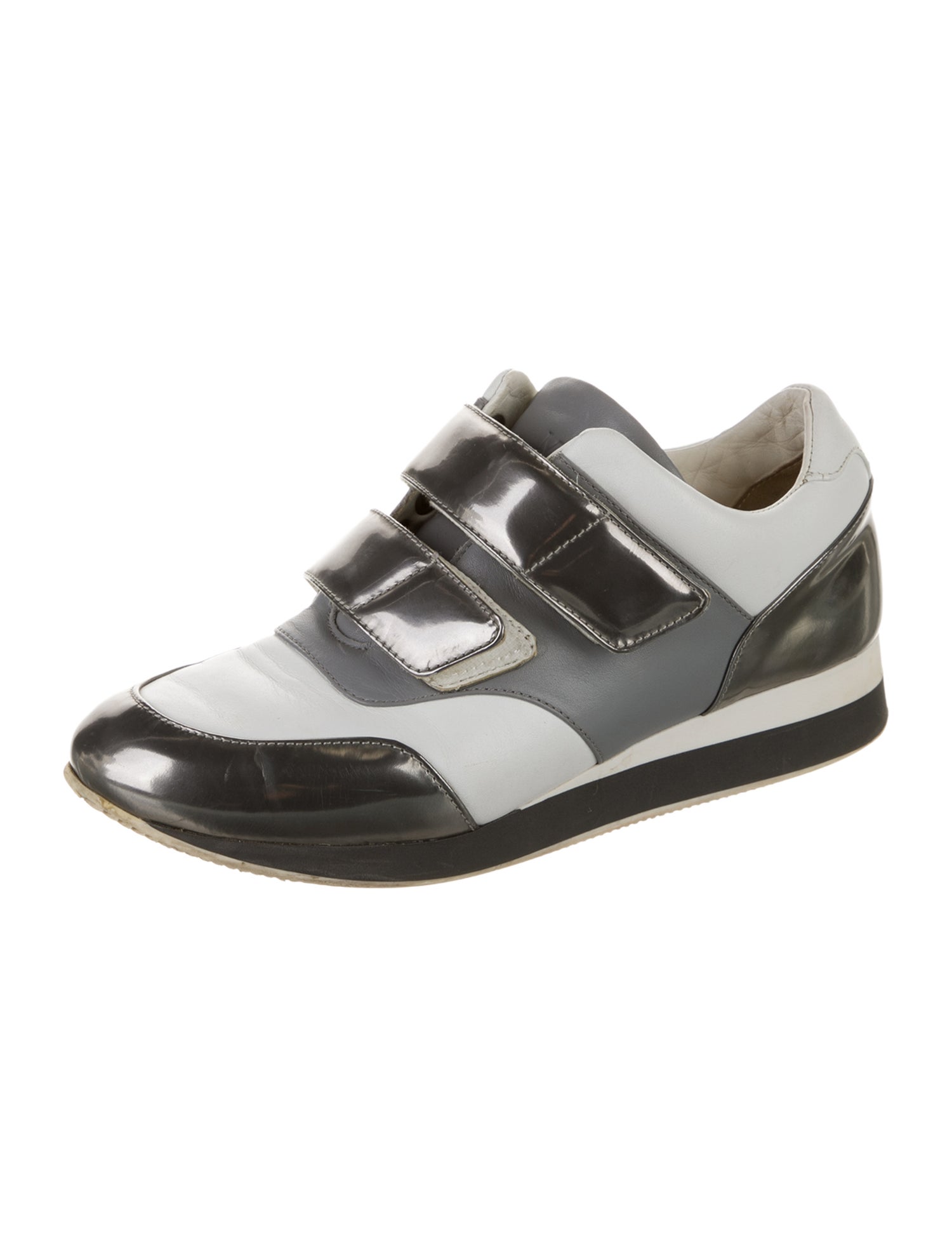 Max Mara Leather Sneakers