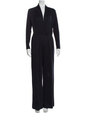 Max Mara V-Neck Jumpsuit