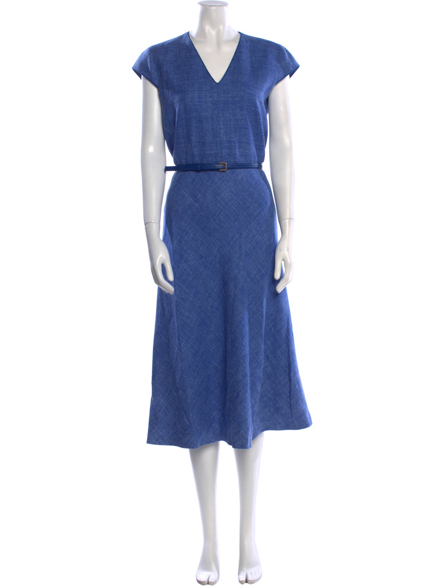 Max Mara Silk Midi Length Dress