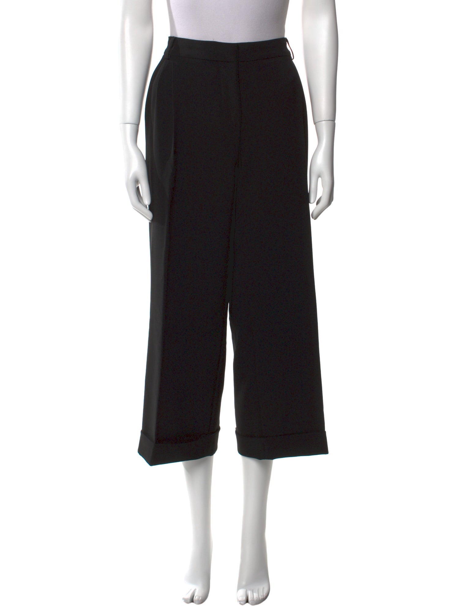 Max Mara Virgin Wool Wide Leg Pants