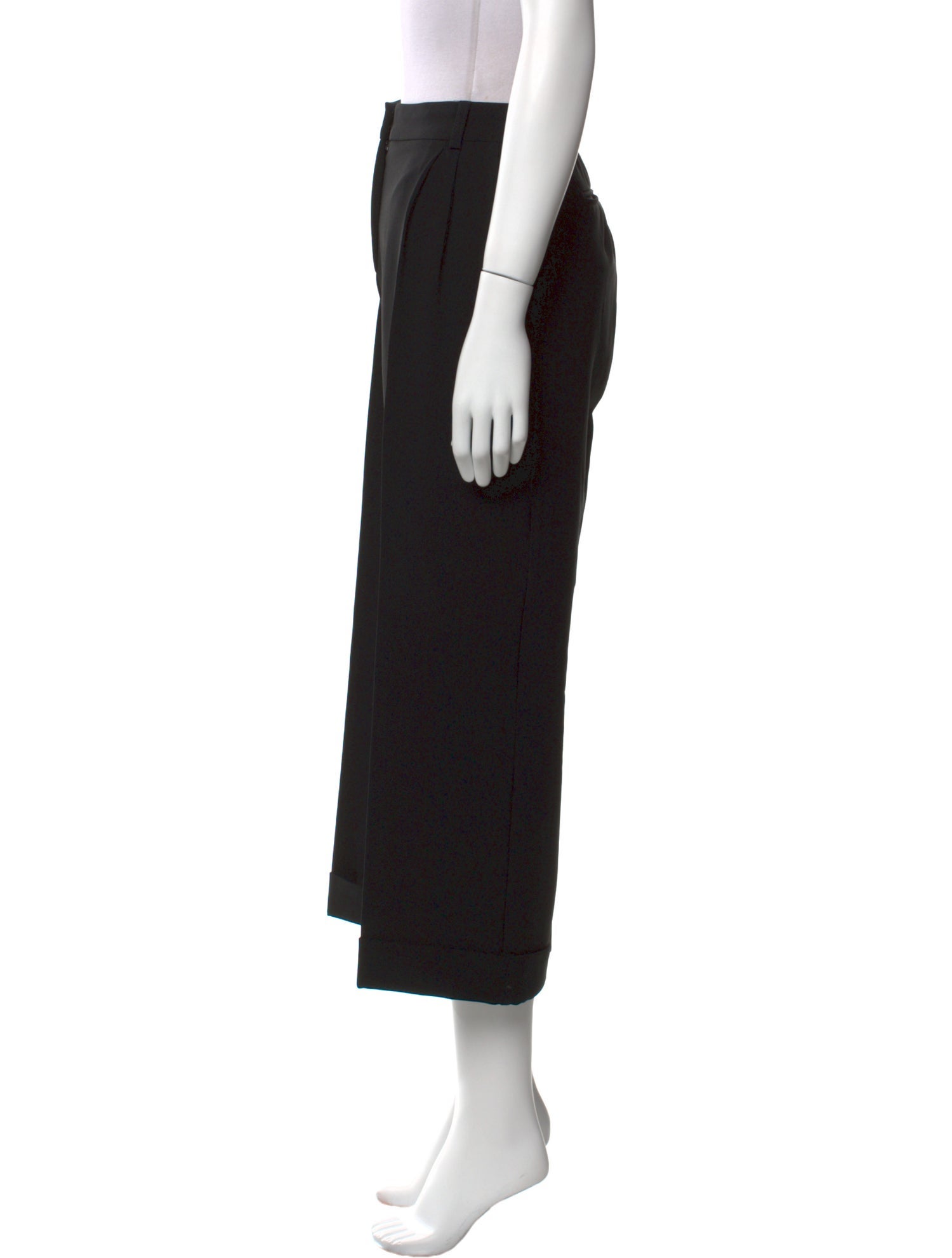 Max Mara Virgin Wool Wide Leg Pants