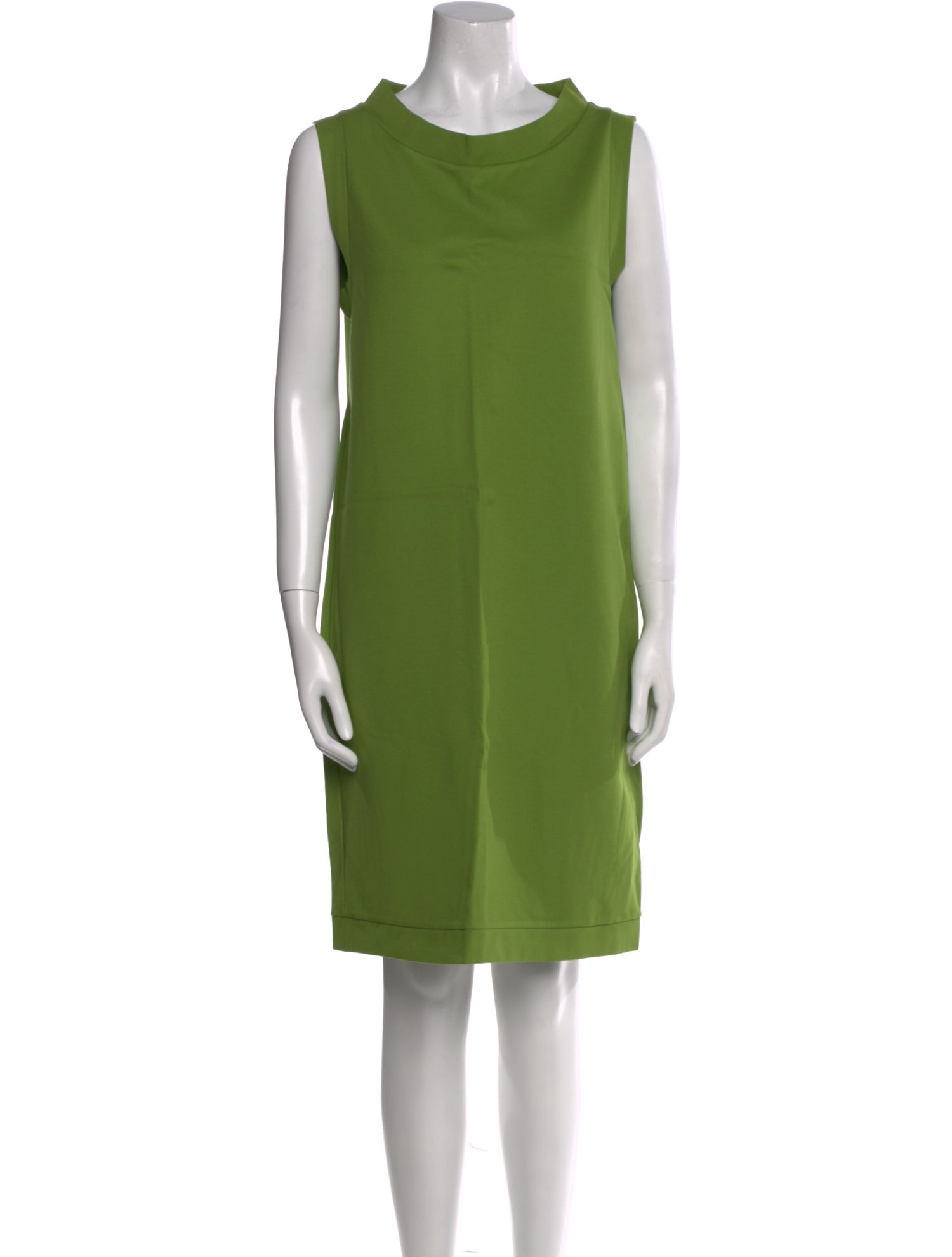 Max Mara Cowl Neck Knee-Length Dress