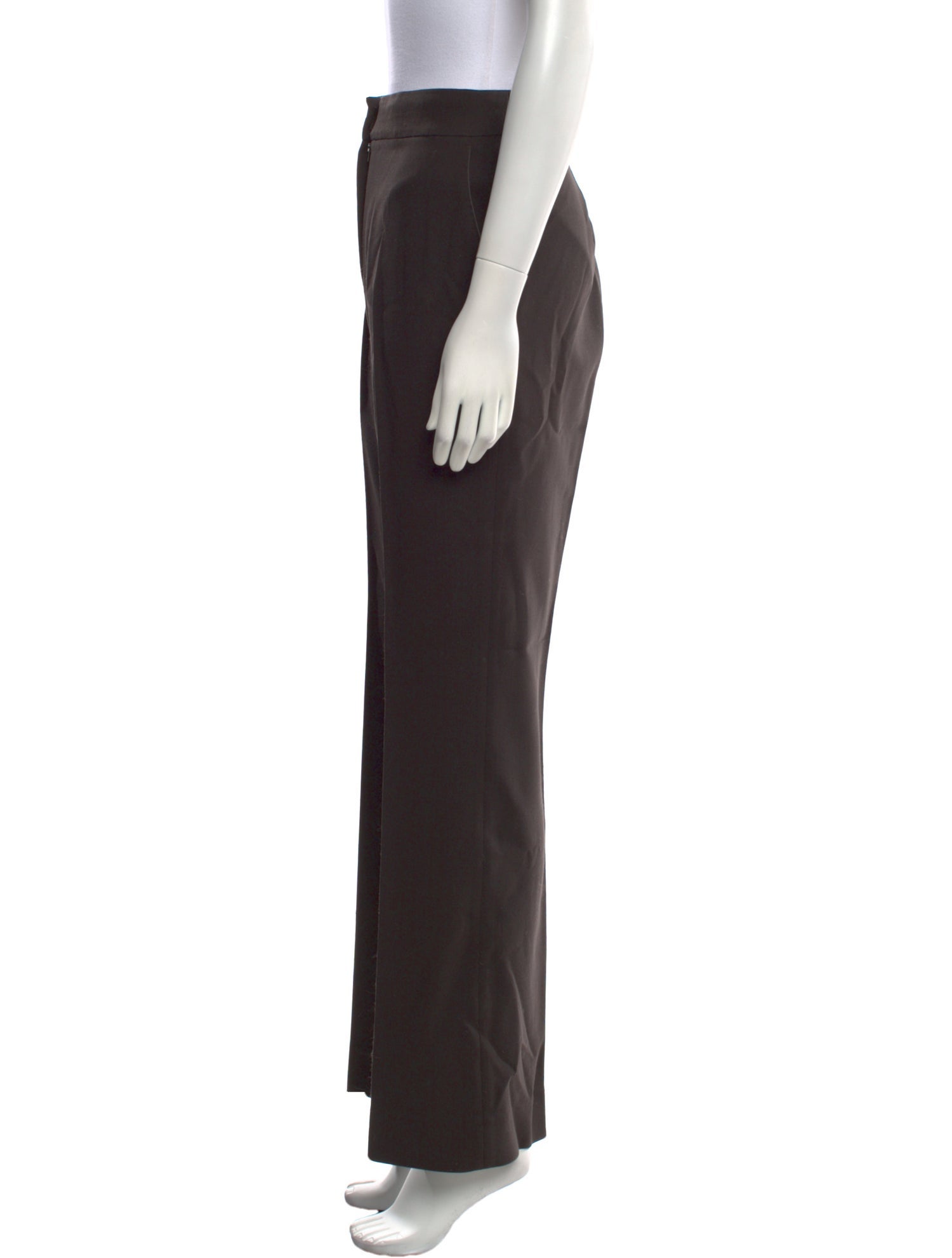 Max Mara Virgin Wool Wide Leg Pants