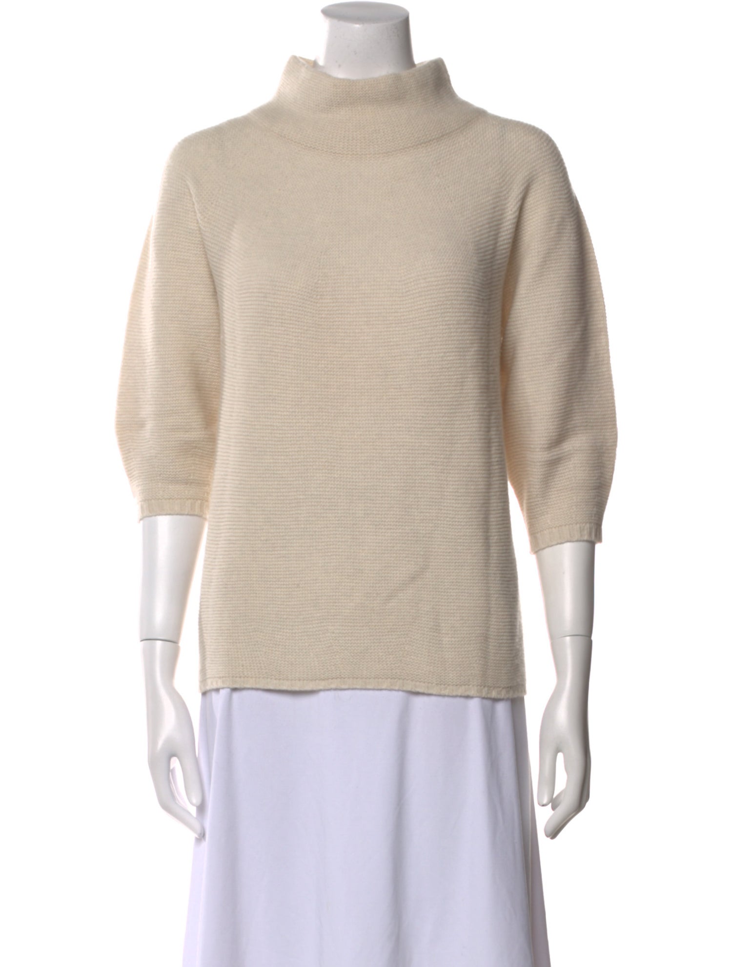 Max Mara Virgin Wool Turtleneck Sweater
