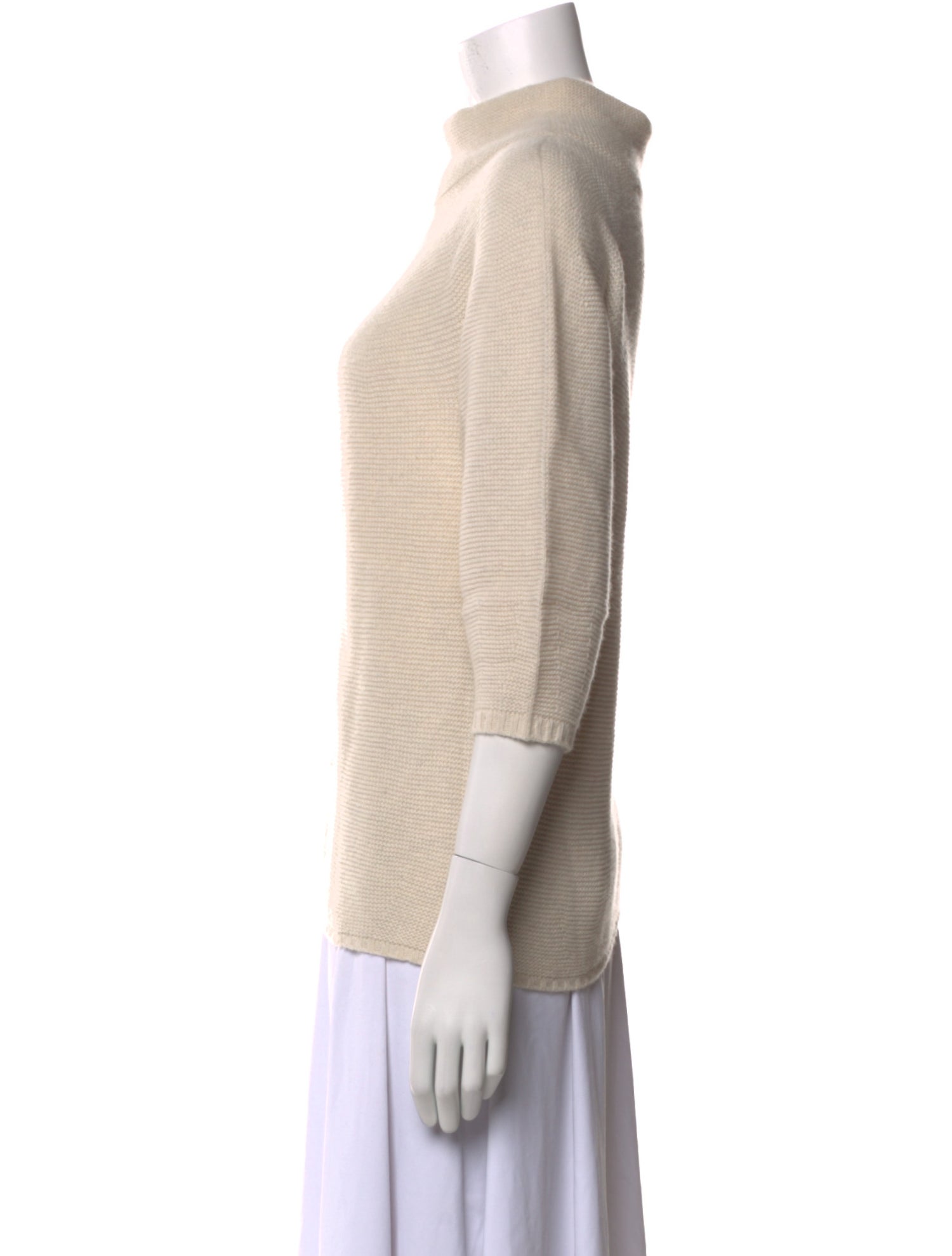 Max Mara Virgin Wool Turtleneck Sweater