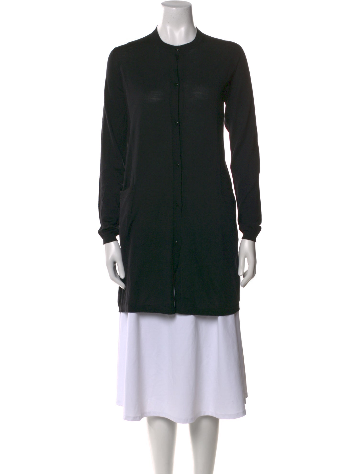 Max Mara Virgin Wool Crew Neck Sweater