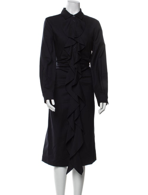 Max Mara Wool Long Dress