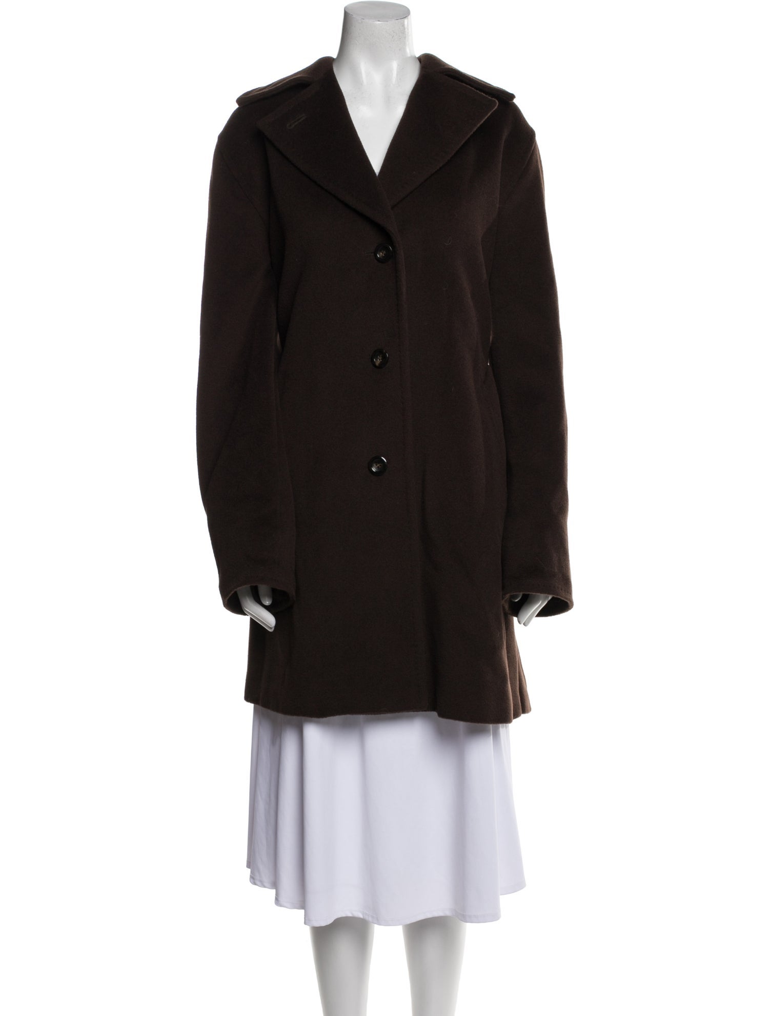 Max Mara Virgin Wool Peacoat