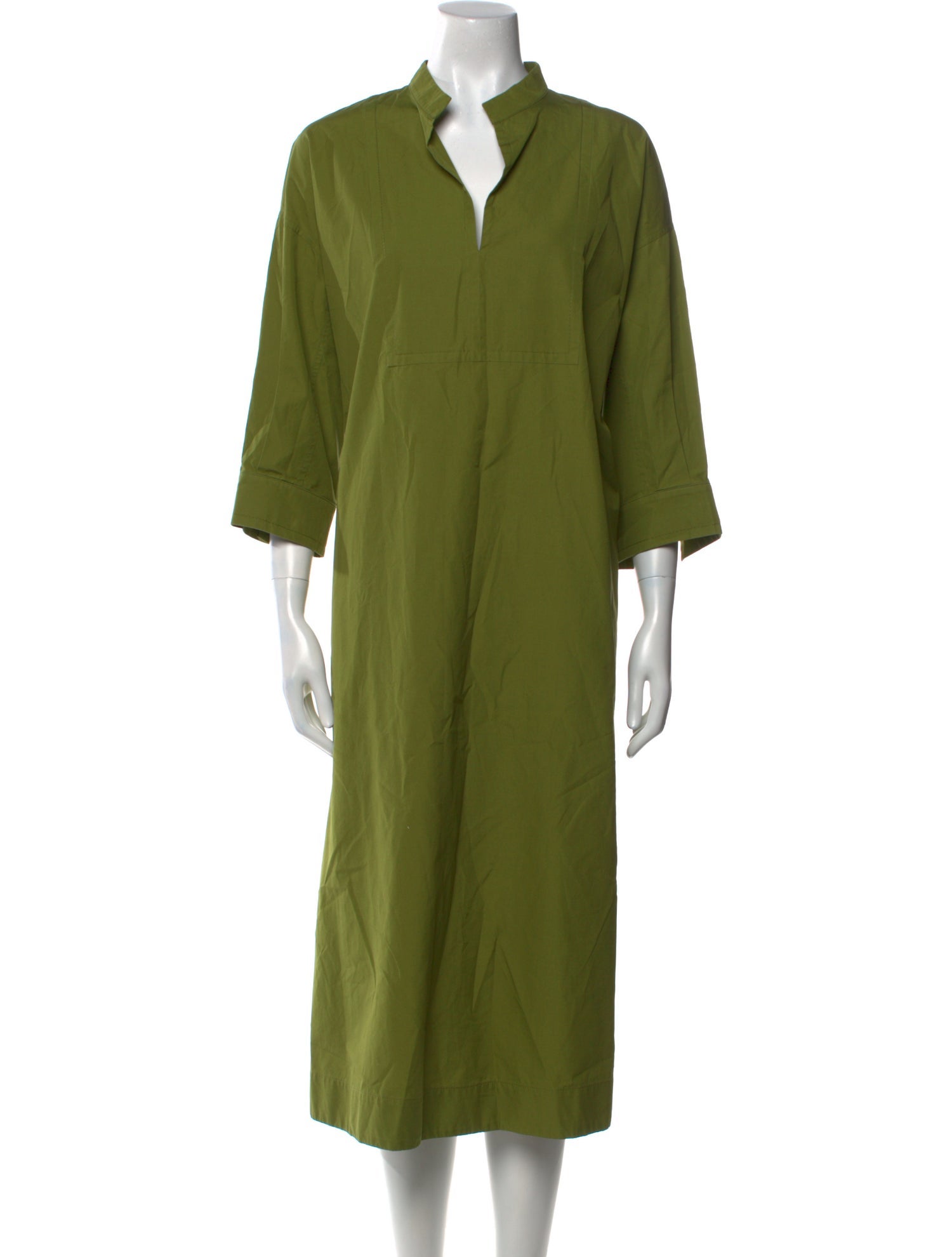Max Mara V-Neck Midi Length Dress