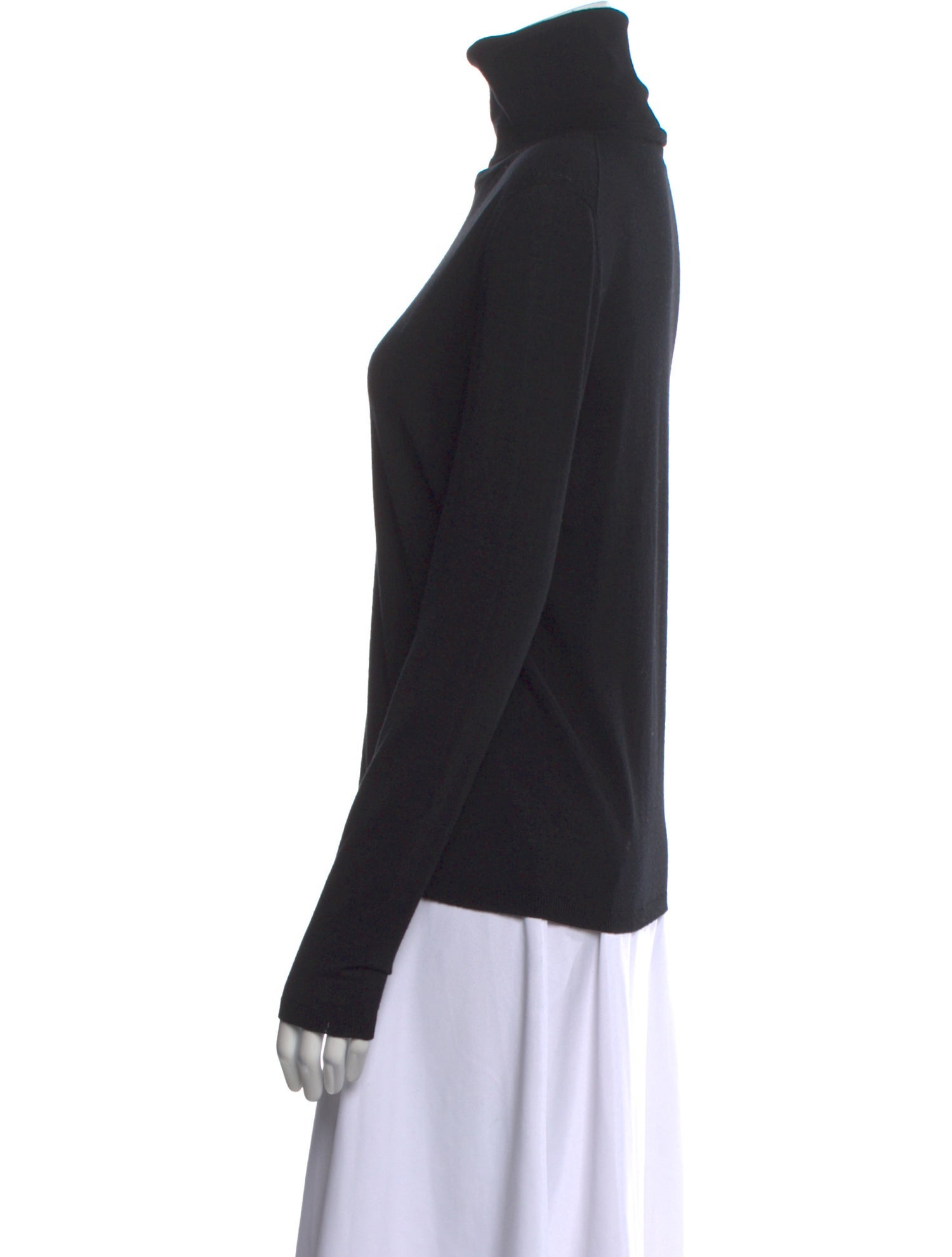 Max Mara Virgin Wool Turtleneck Sweater