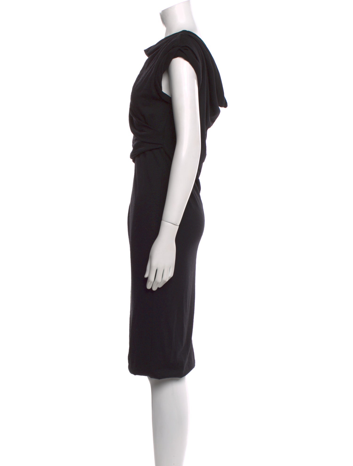 Max Mara Wool Midi Length Dress