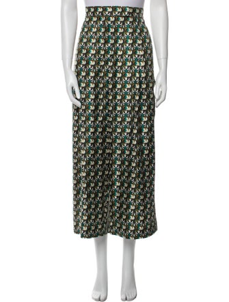 Max Mara Printed Wide Leg Pants