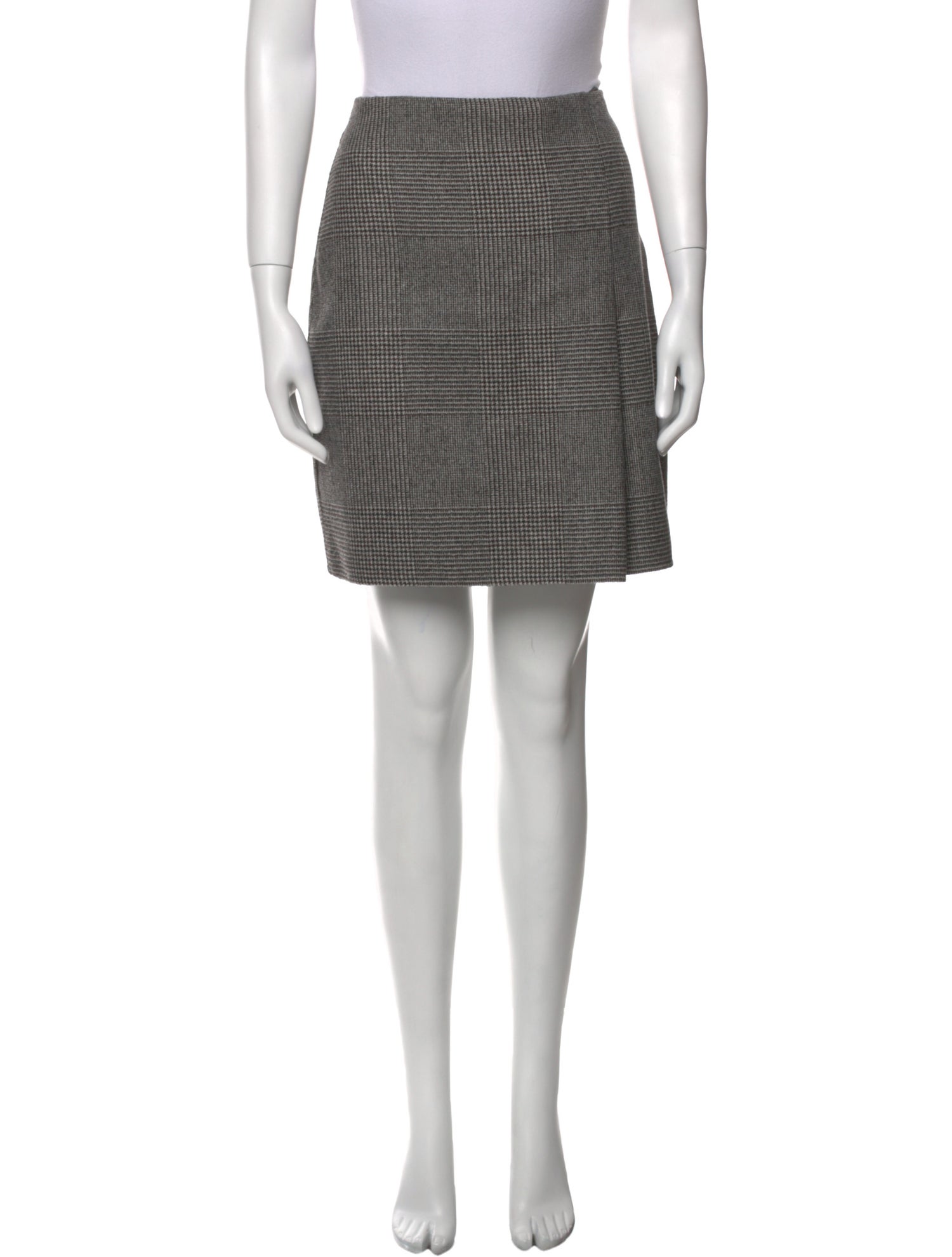 Max Mara Virgin Wool Mini Skirt