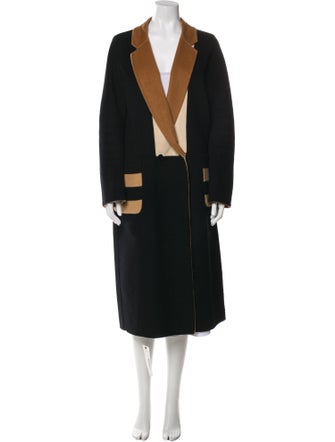 Max Mara Virgin Wool Trench Coat