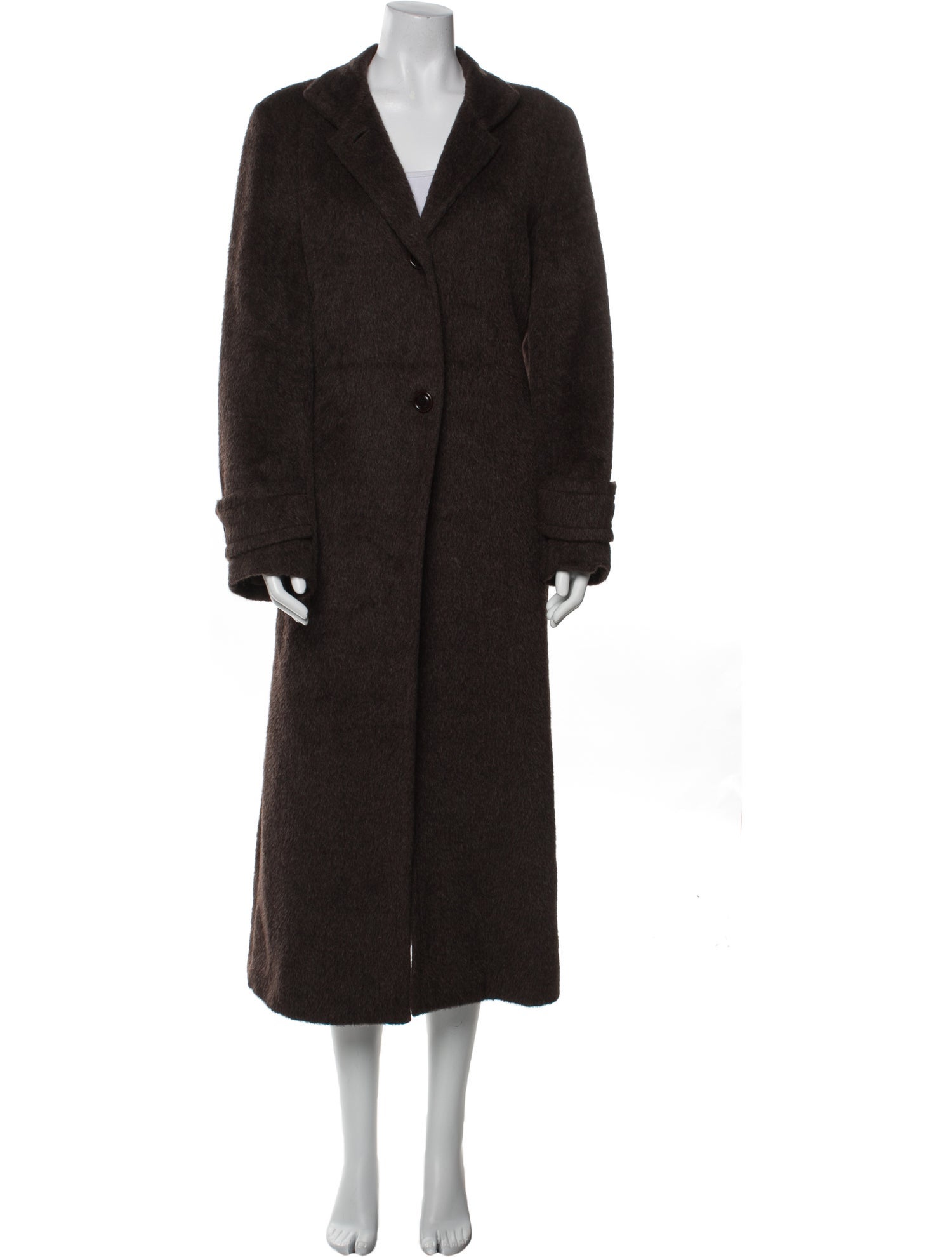 Max Mara Alpaca Faux Fur Coat