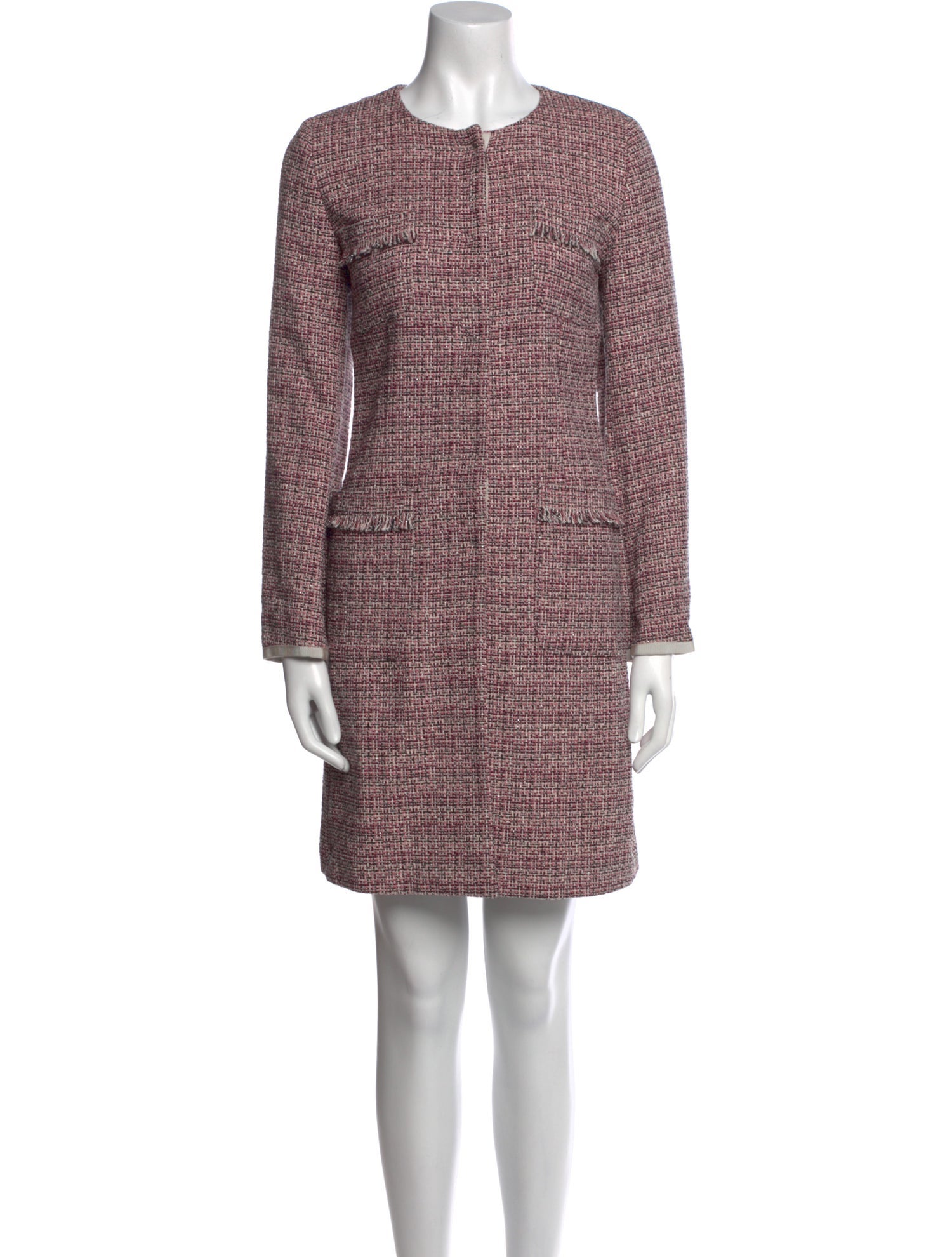 Max Mara Scoop Neck Mini Dress