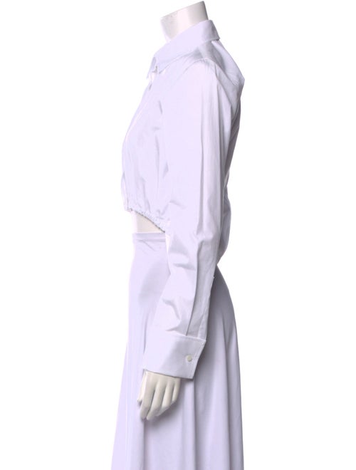 Max Mara Long Sleeve Crop Top