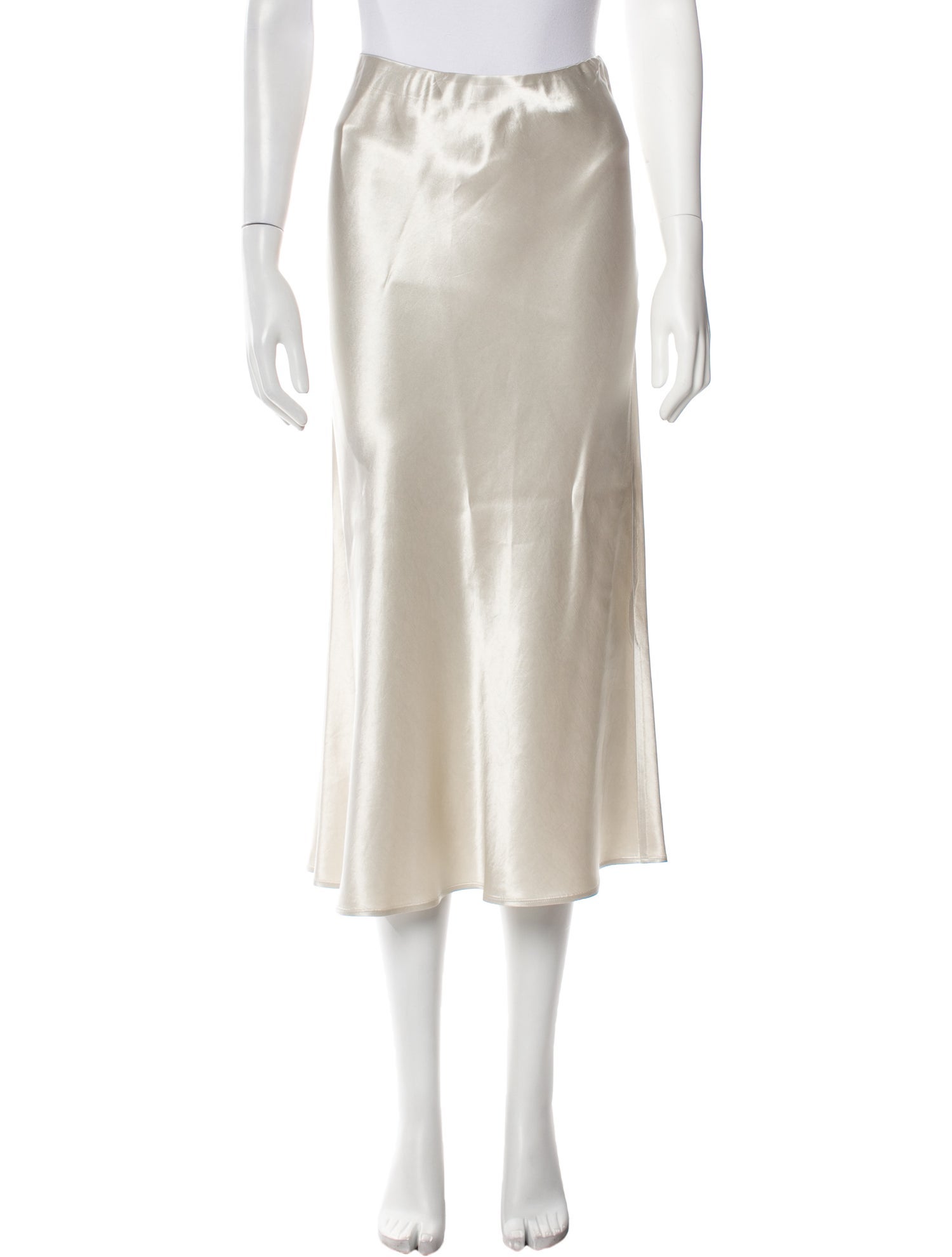 Max Mara Leisure Satin Midi Length Skirt